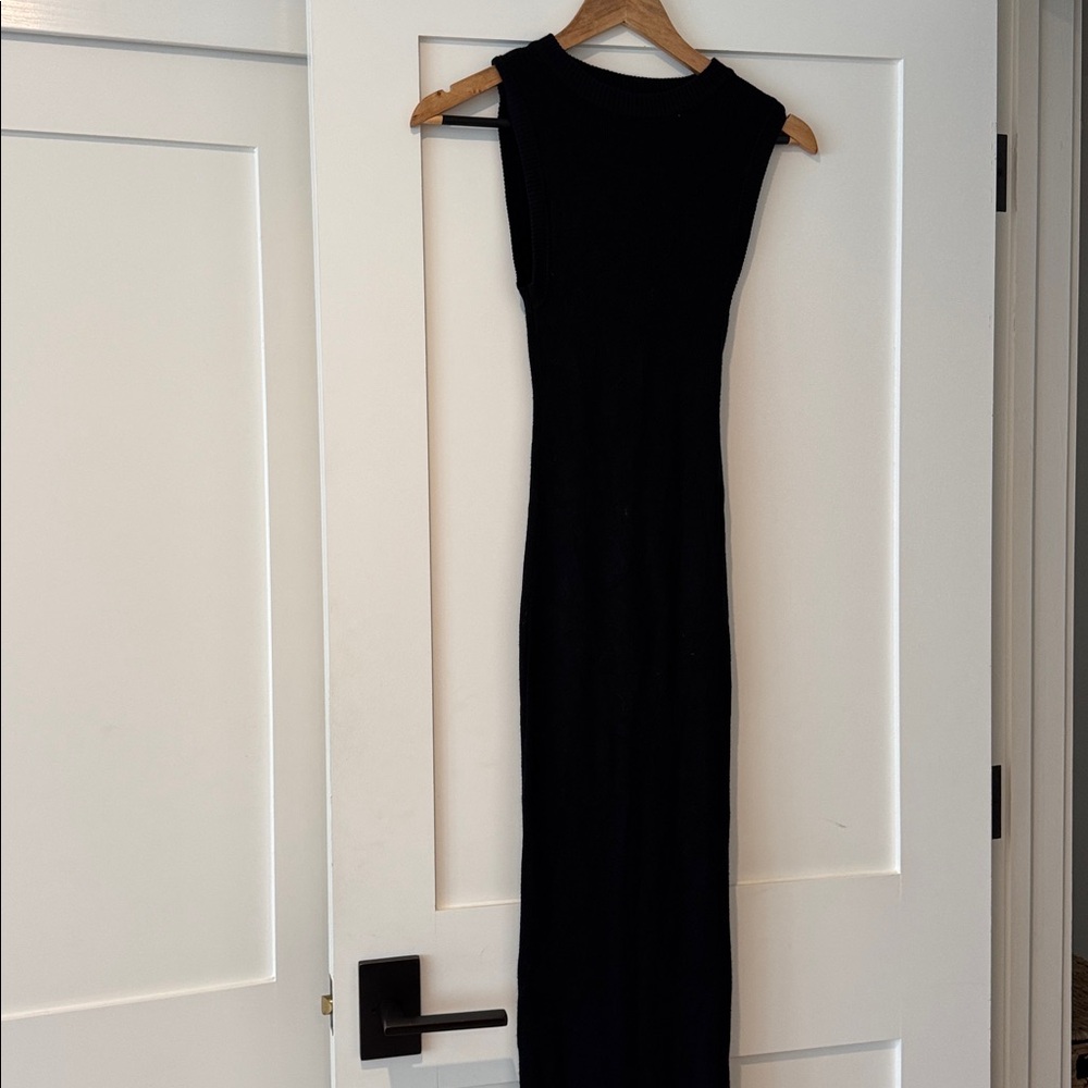 Mango Soft Ribbed Knit Maxi